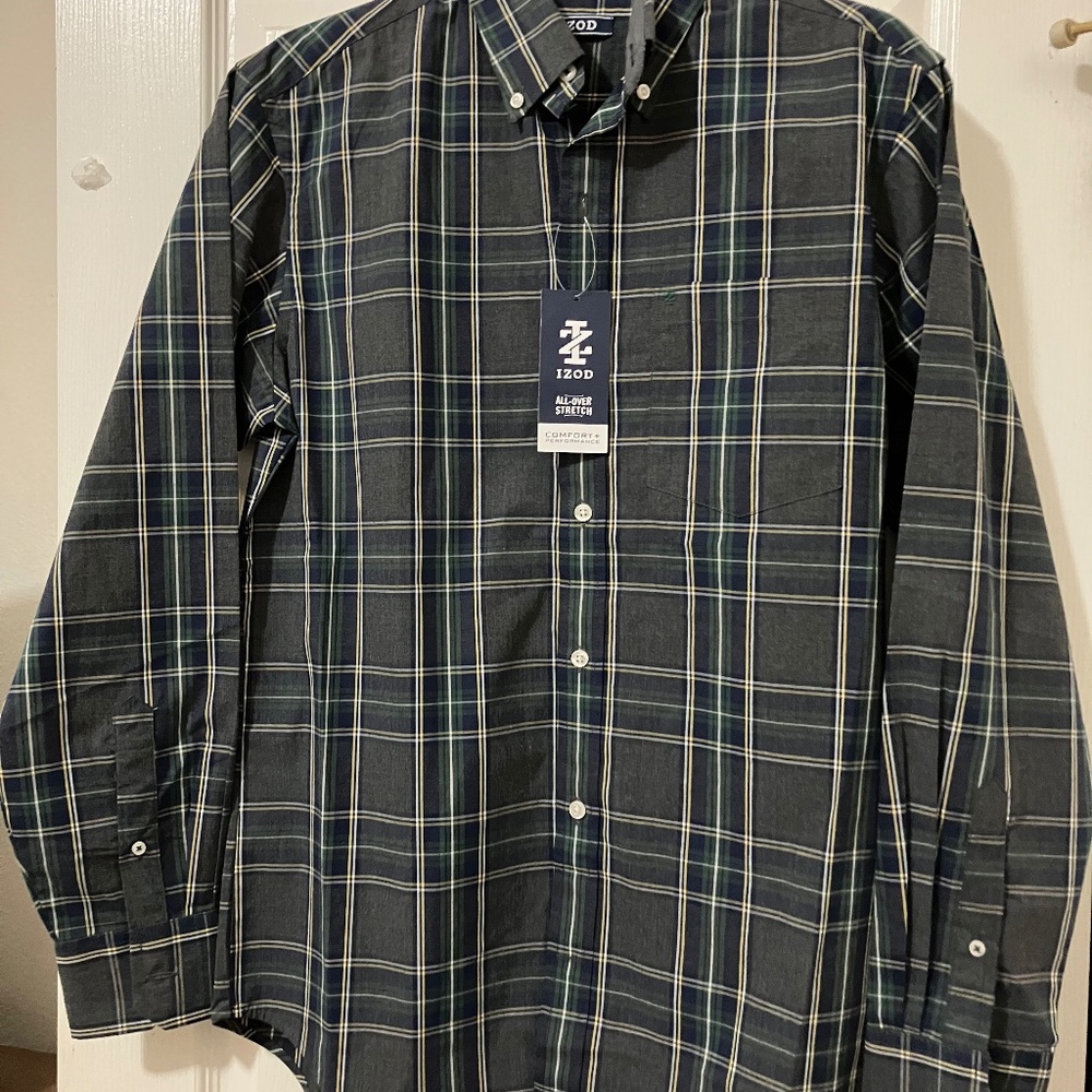 IZOD Men's Plaid Flannel